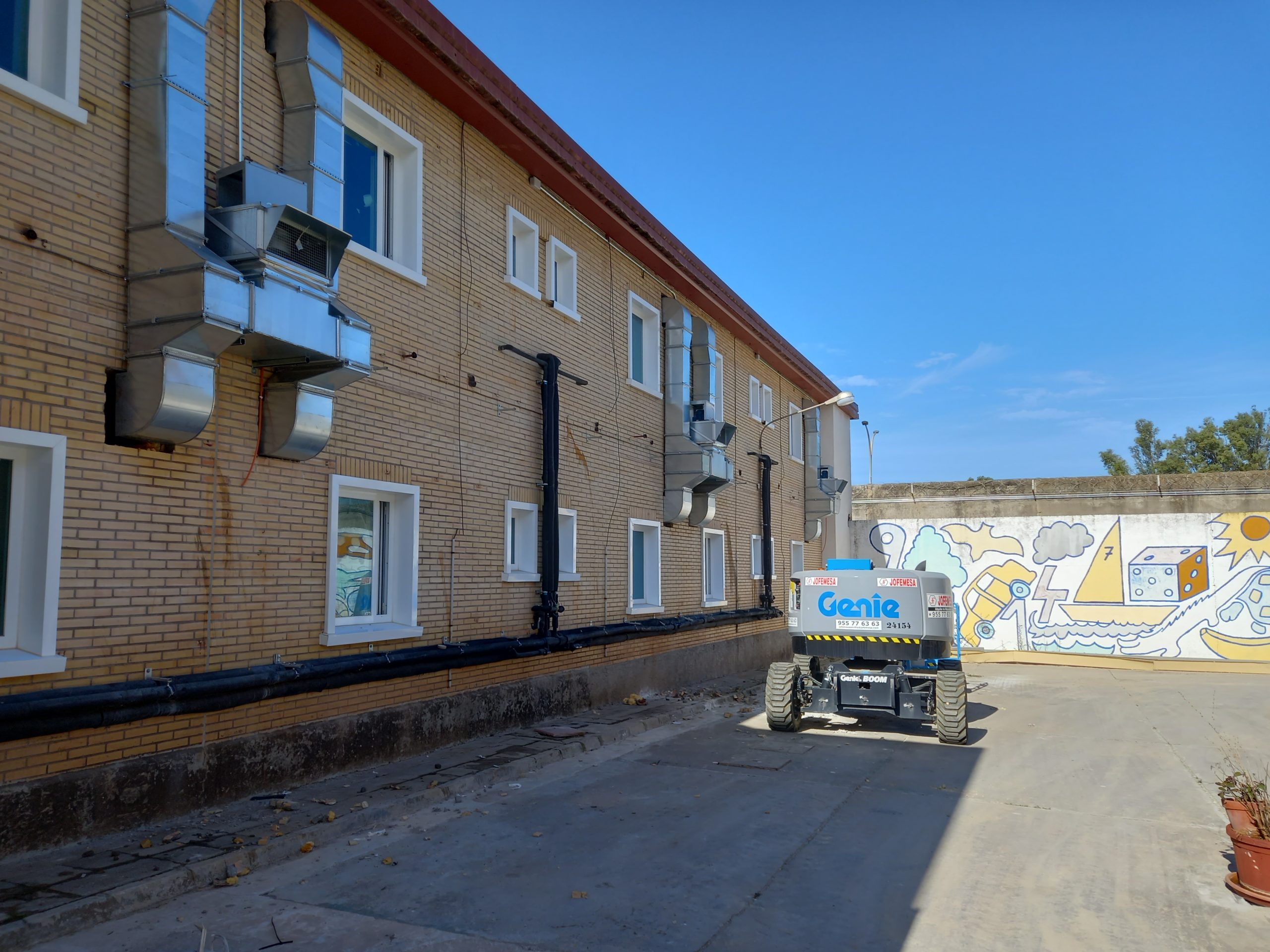 CONTINUAN LAS OBRAS DEL H. PSIQUIÁTRICO DEPENDIENTE DE LA ADMON. PENITENCIARIA EN ALCALÁ DE GUADAIRA (SEVILLA)