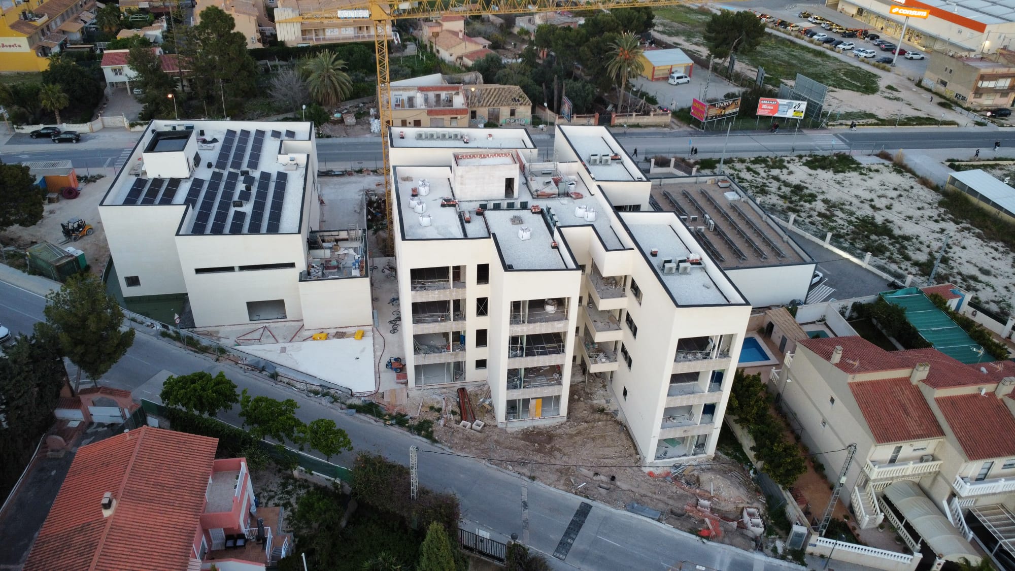 AVANZAN LAS OBRAS DEL NUEVO CUARTEL DE LA GUARDIA CIVIL EN MUTXAMEL (ALICANTE)