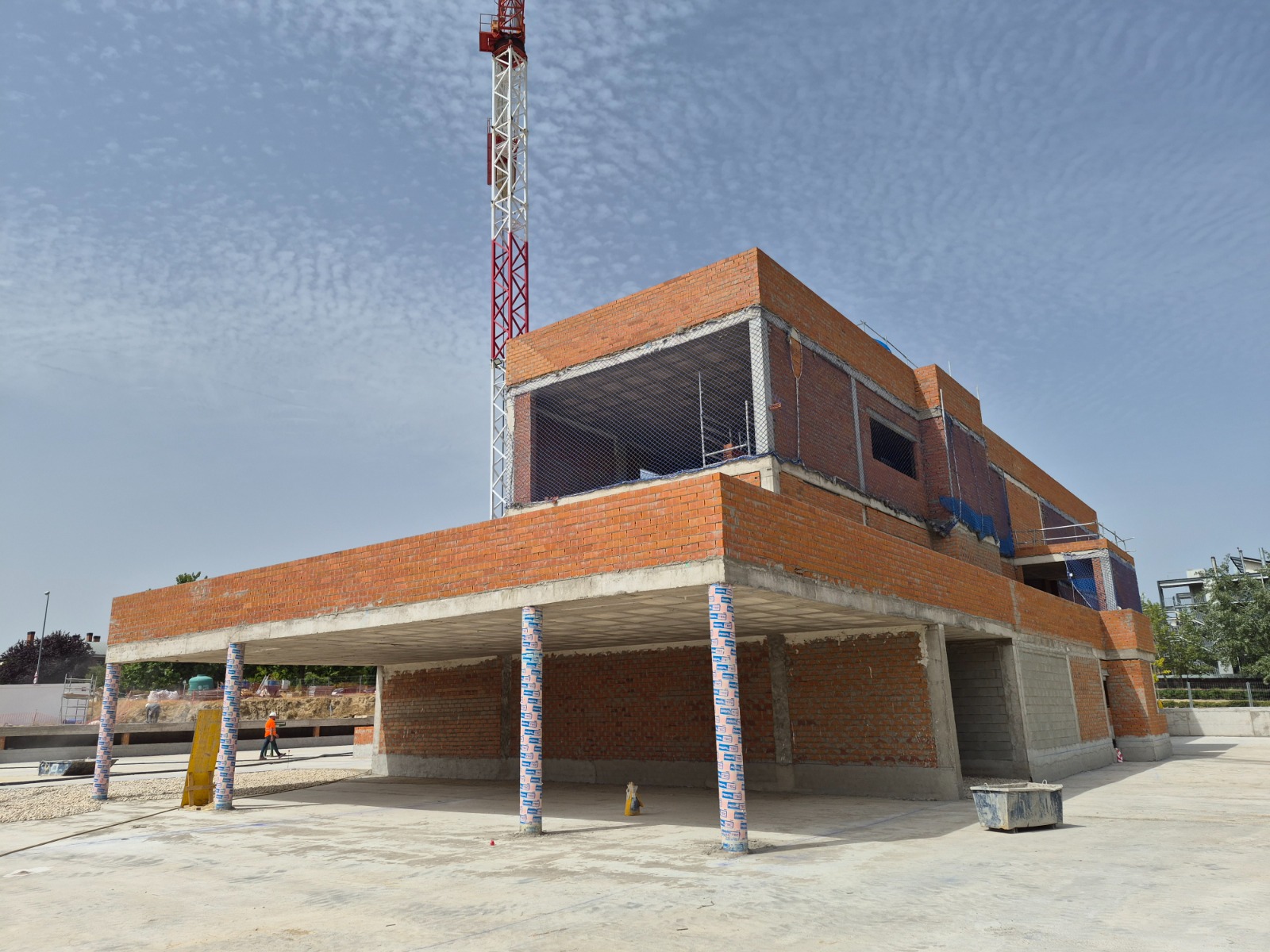 AVANZAN LAS OBRAS DEL NUEVO CUARTEL DE LA GUARDIA CIVIL DE MAJADAHONDA (MADRID)