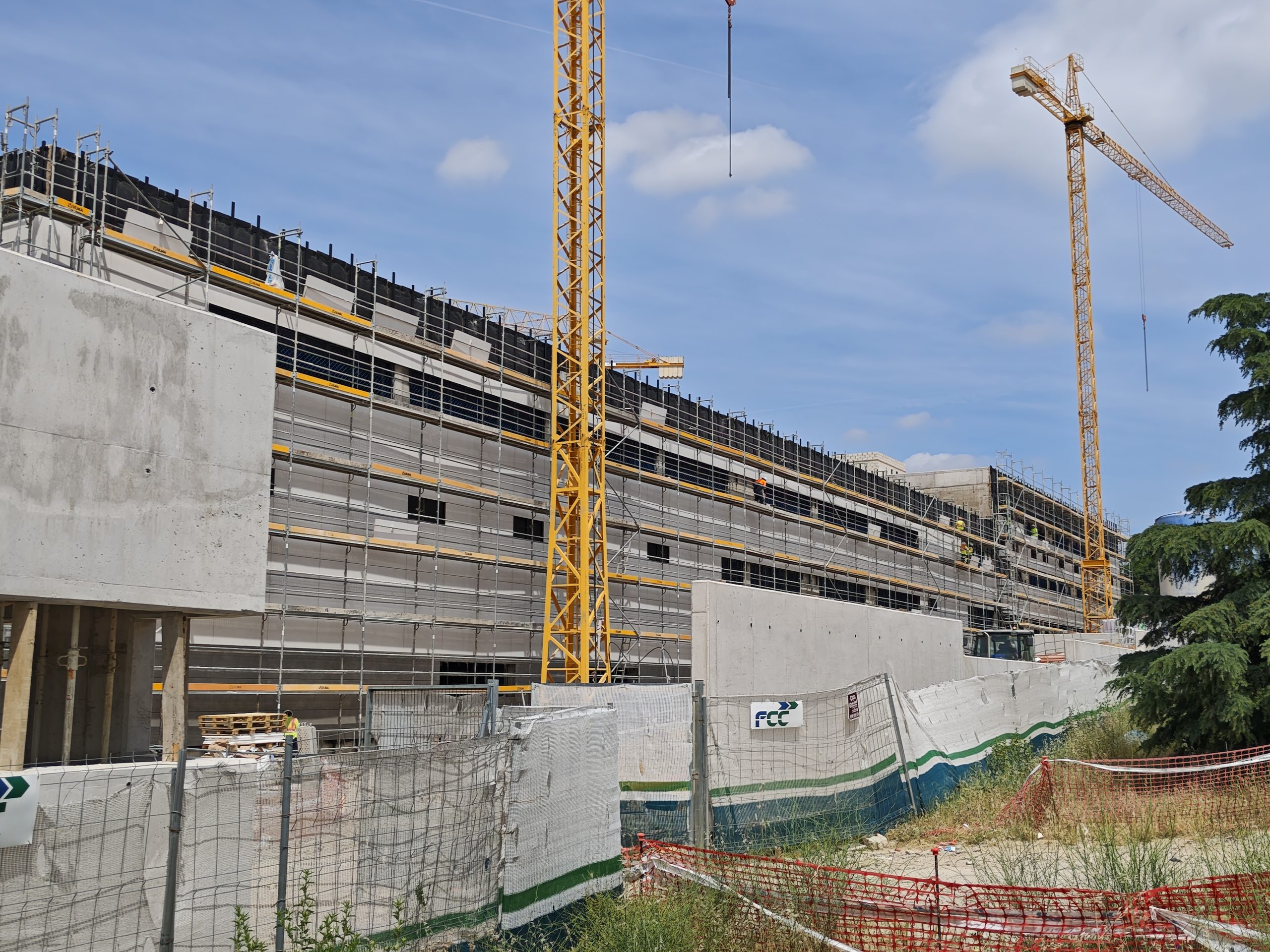 SIGUEN LAS OBRAS DE LA NUEVA JEFATURA DE INFORMACIÓN DE LA GUARDIA CIVIL EN POZUELO DE ALARCÓN (MADRID)
