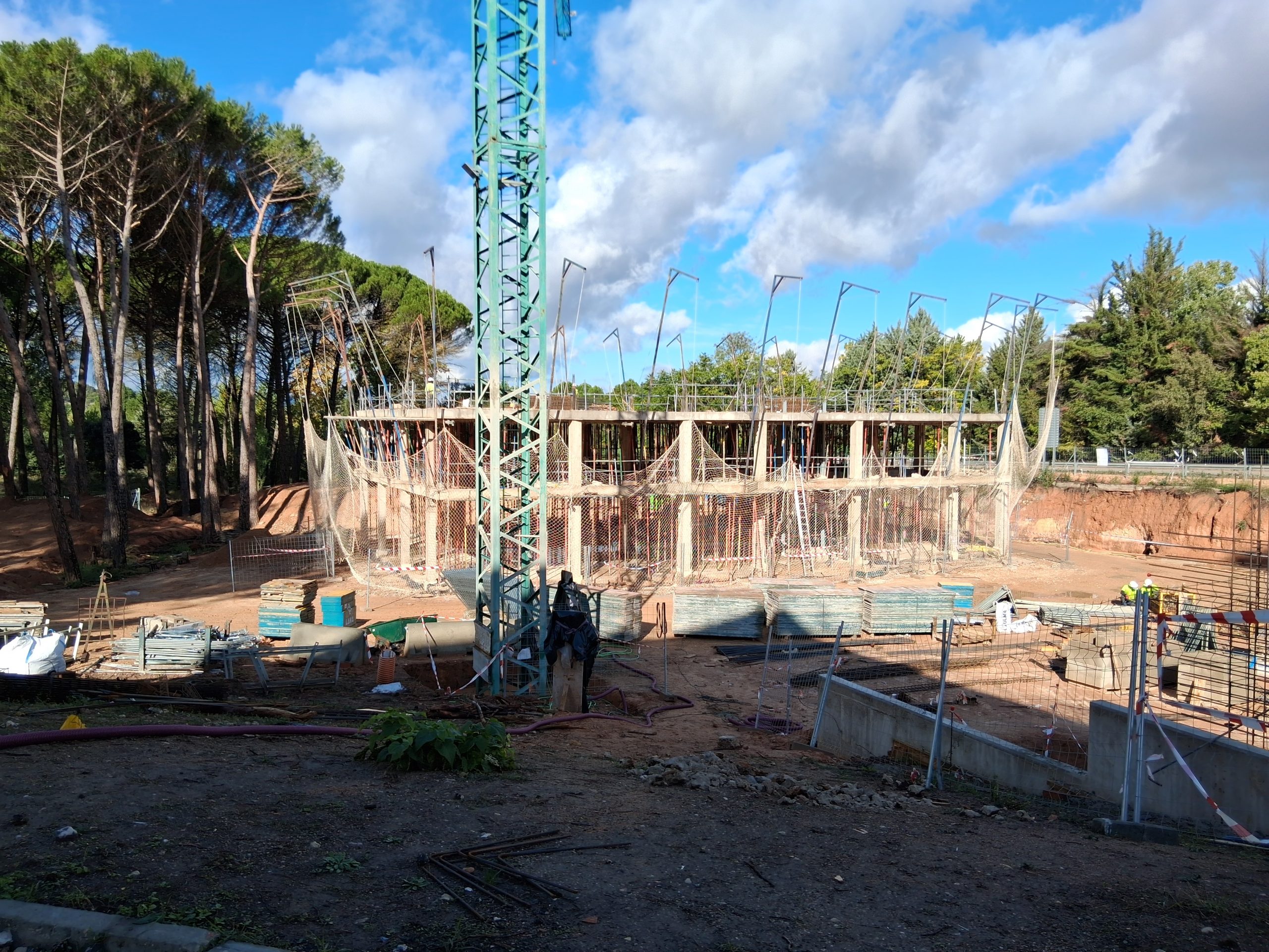 SE AVANZA EN LAS OBRAS DEL NUEVO CENTRO DE ESTUDIOS PENITENCIARIOS, EN CUENCA0261020 112241
